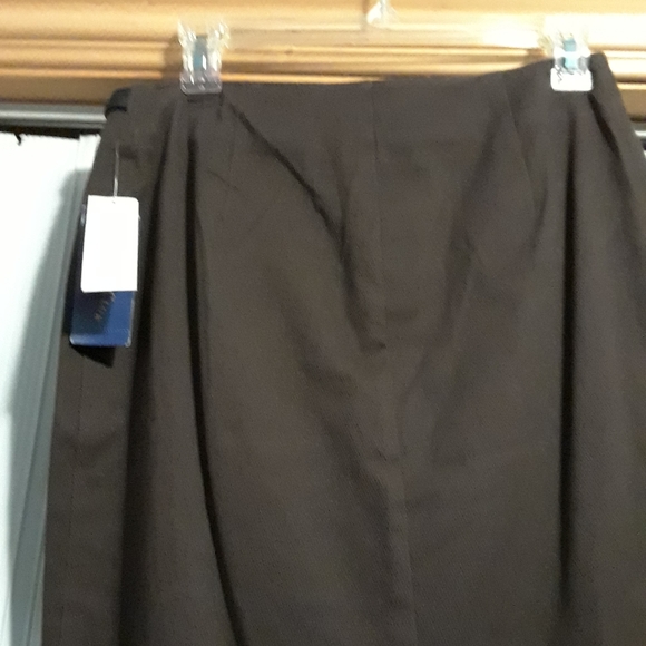 Mini skirt in brown with buckle detail - Picture 6 of 7